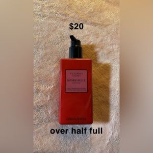 A variety of brands of perfume and lotion!